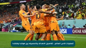 تصفيات كأس العالم.. تفاصيل الأهداف والحصيلة بين هولندا وفنلندا